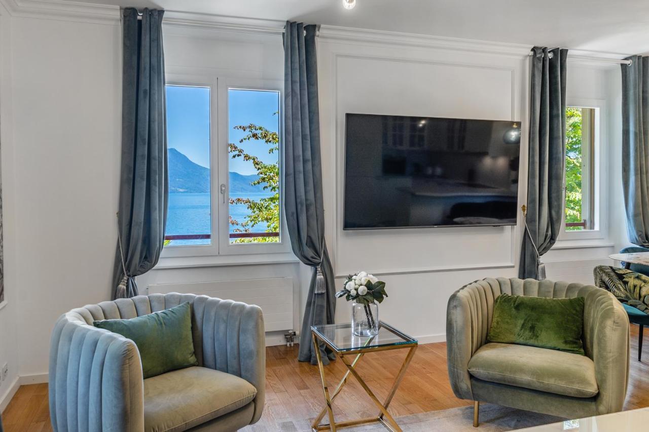 Soft Glam 1-Bedroom Appt - Lake & Mountain View Montreux Exterior photo
